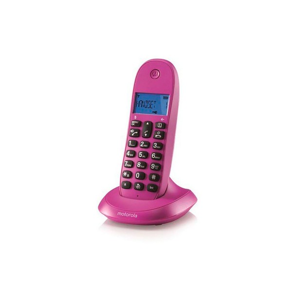Motorola c1001 lb+ telefono dect violeta