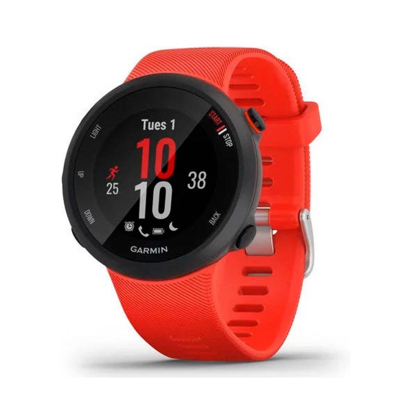 Garmin forerunner 45 42mm rojo reloj inteligente de running con gps y monitor de frecuencia cardíaca