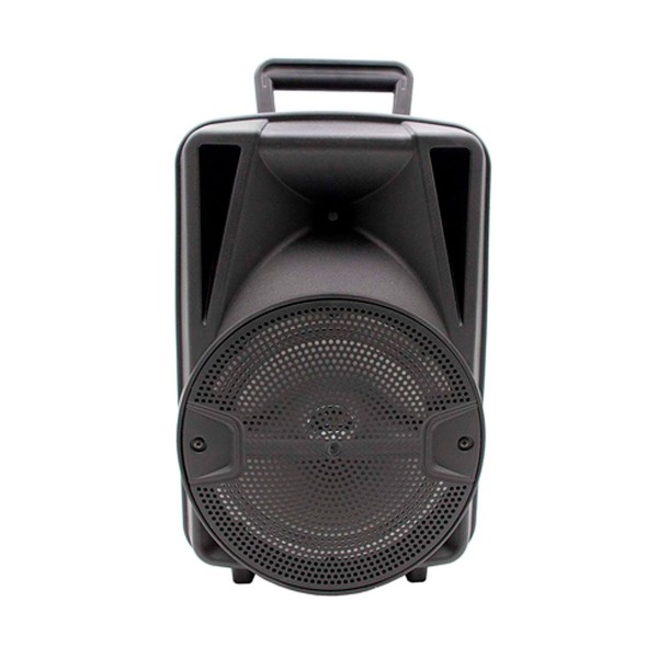 Lauson llx35 negro altavoz inalámbrico portátil 28w bluetooth karaoke fm luces usb sd