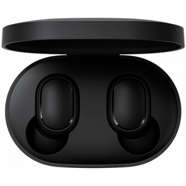 Xiaomi earbuds mi basic 2 negro auriculares inalámbricos bluetooth diseño tipo botón con estuche de carga