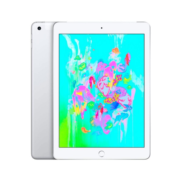 Apple ipad (6ª generación) 4g reacondicionado (cpo) plata / 2+128gb / 9.7"