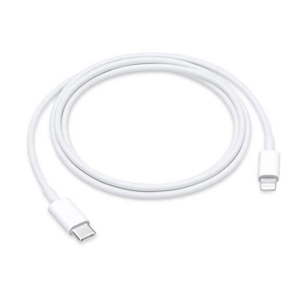 Apple muq93zm/a blanco / cable usb-c (m) a lightning (m) 1m
