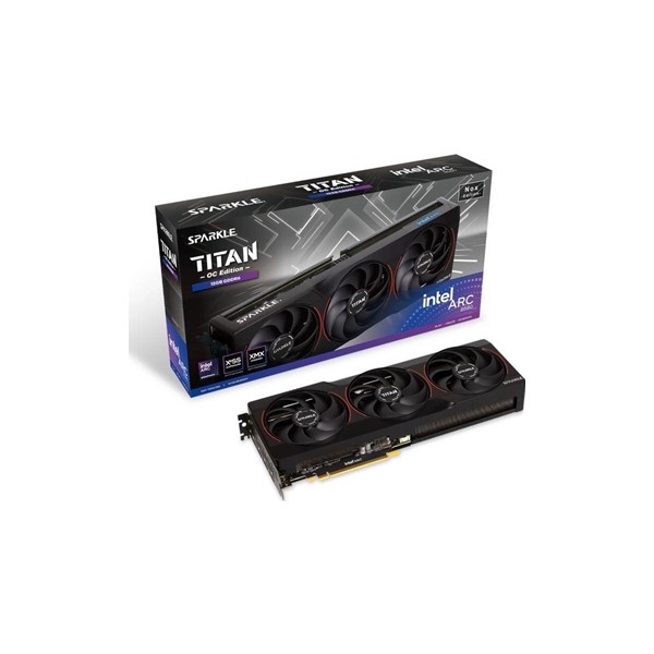 Sparkle vga intel arc b580 titan nox oc 12g ddr6