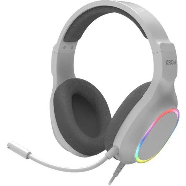 Krom kenta pc combo gaming 4 en 1 rgb blanco