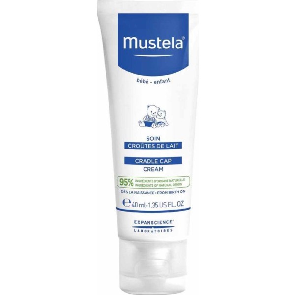 Mustela capillaire kk soin croutes de lait 40ml