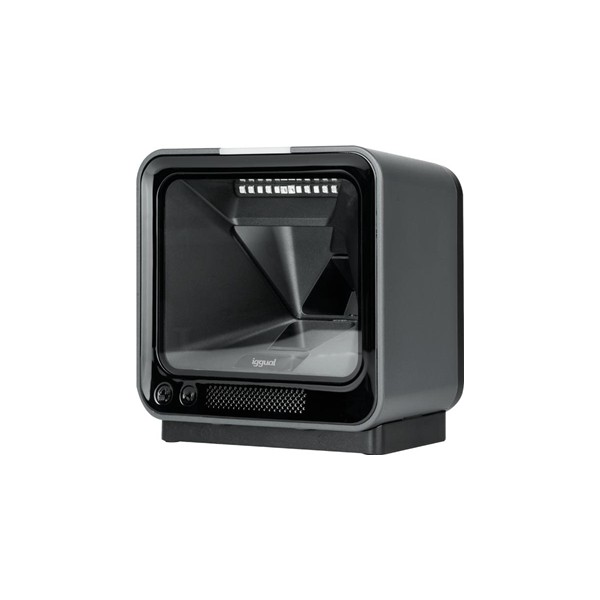 Iggual lector código barras sobremesa 2d usb ar