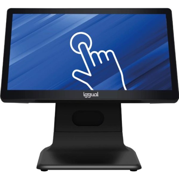 Iggual tpv 15,6" n100 8+256gb w11pro + software