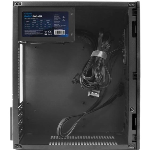 Coolbox caja matx m460 usb-c 3.2 gen1 500w