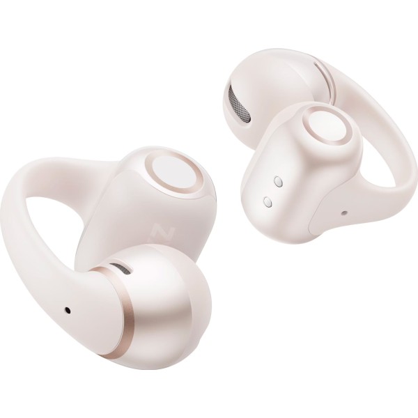 Shokz opendots 2 blanco / auriculares inalámbricos open-ear con clip
