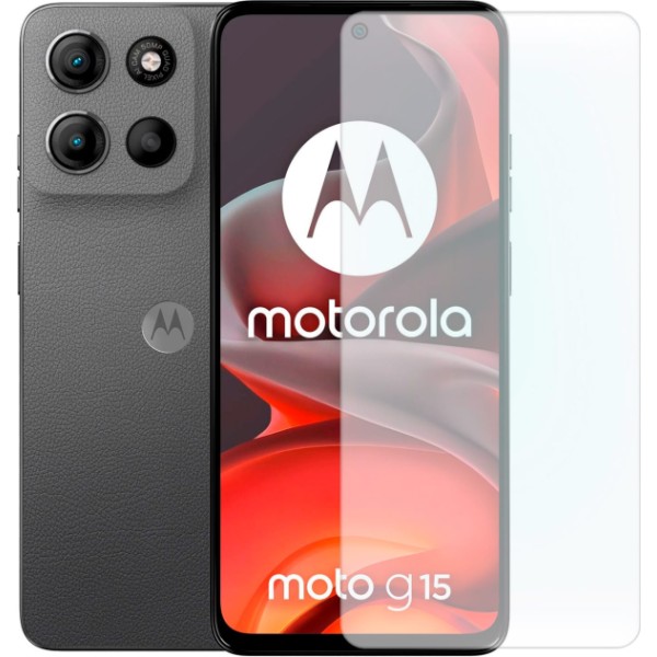 Jc protector de pantalla / motorola moto g15