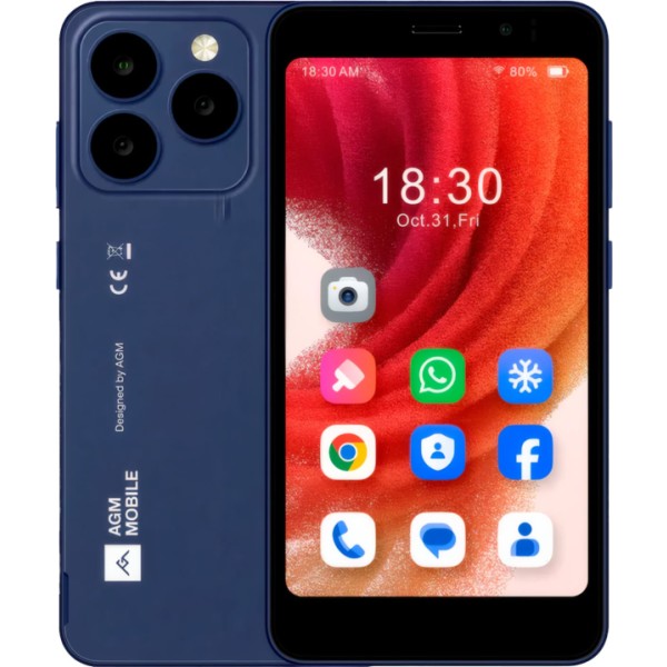 Agm note n2 blue / 3+32gb / 4.96" / smartphone de bolsillo