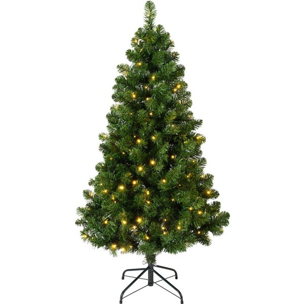 árbol de navidad uso interior tipo pino imperial con led ø97 x 150 cm