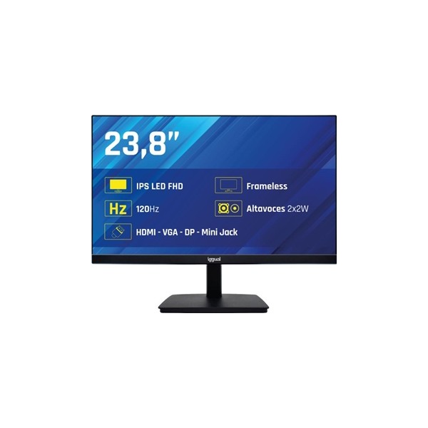 Iggual monitor 24" 120hz 1ms mm vesa mini pc