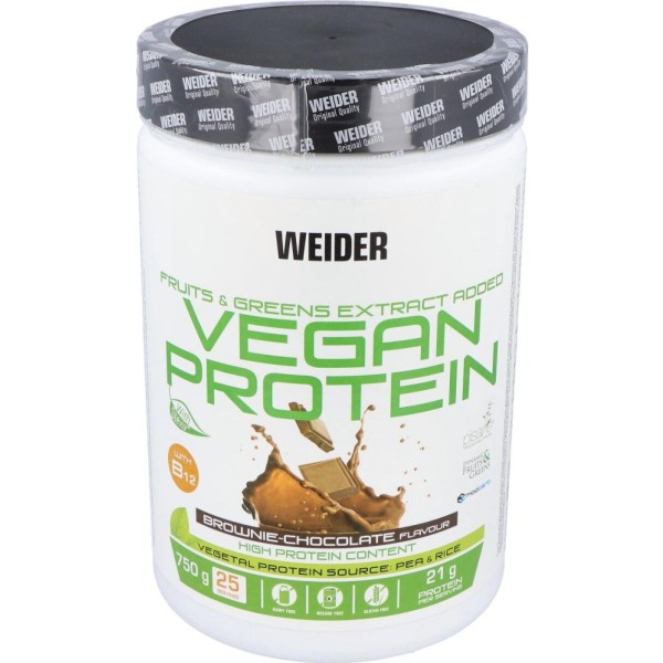 Weider Vegan Protein Chocolate 750Gr. 2