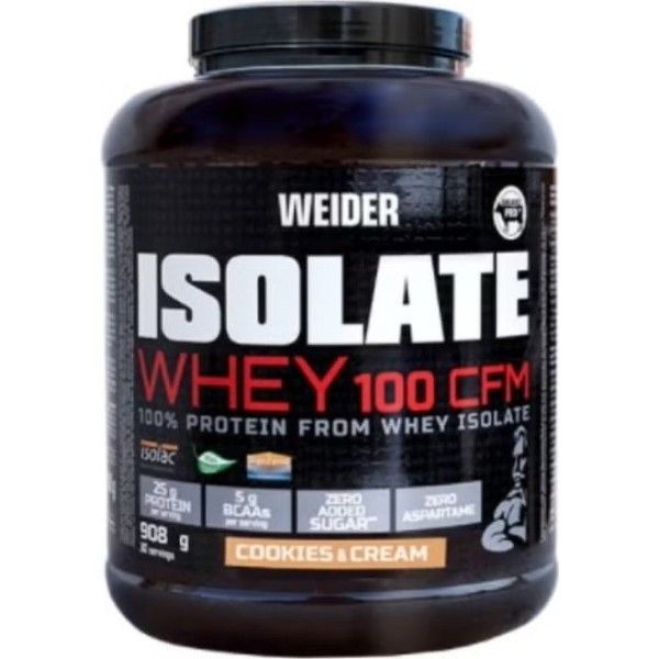 Weider Isolate Whey 100 Cfm Cookies 908G