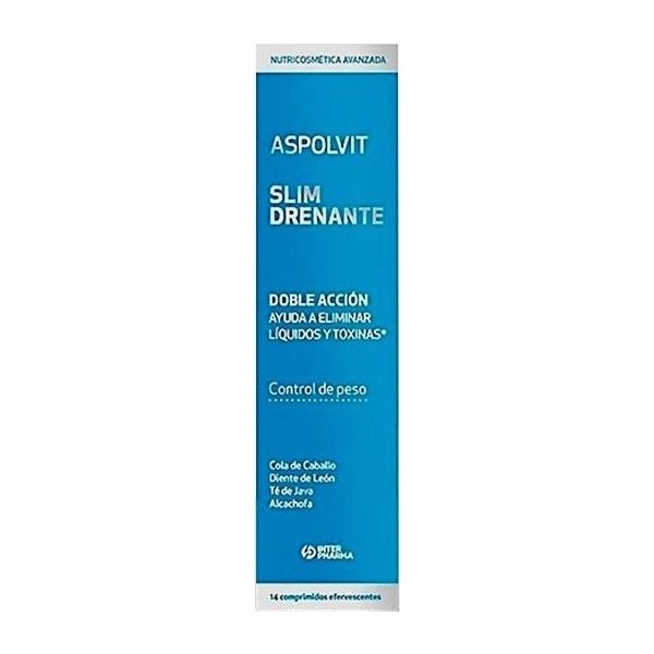 Aspolvit Slim Drenante 60Comp Efervescentes