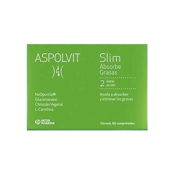 Aspolvit Slim Absorbe Grasas 60 Capsulas