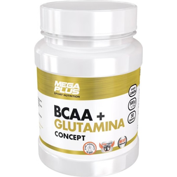 Mega Plus Bcaa+Glutamina Concept Tropical 500G