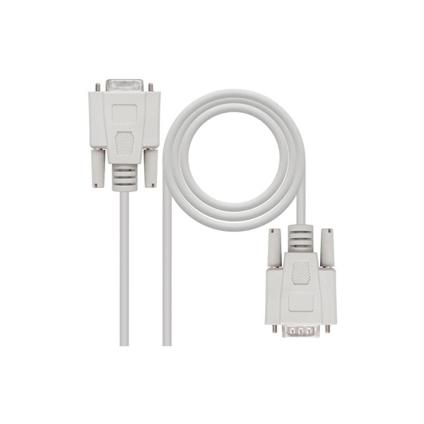 Nanocable cable serie modem db9/m-db9/h