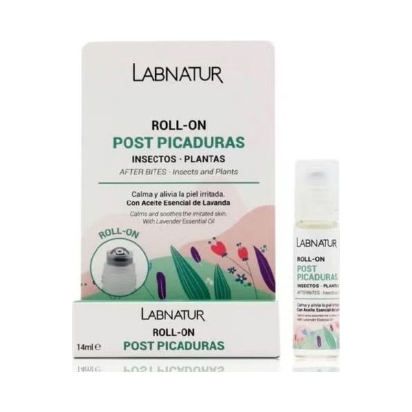 Labnatur Bio Post Picaduras Insectos-Plantas Roll-On 14Ml