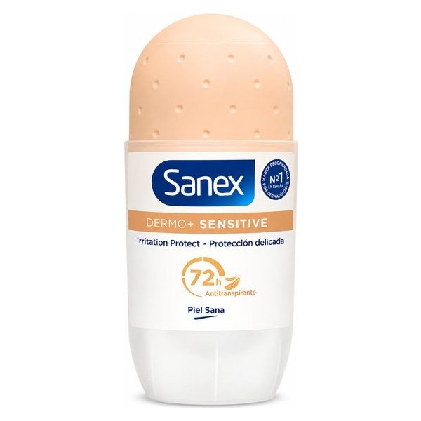Sanex desodorante dermo sensitive rollon 72h
