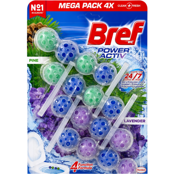 Bref WC power active Pine PROMO PACK 4u