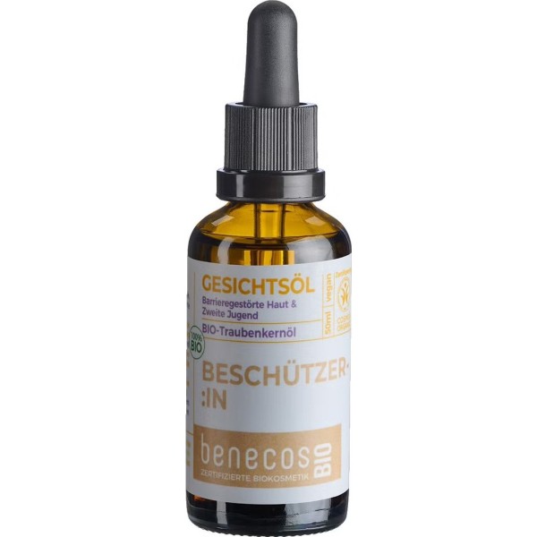 Benecos Aceite Facial Pepita Uva Bio Vegan 50Ml