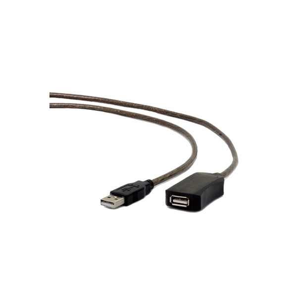 Gembird cable extensión activo usb 10mts negro