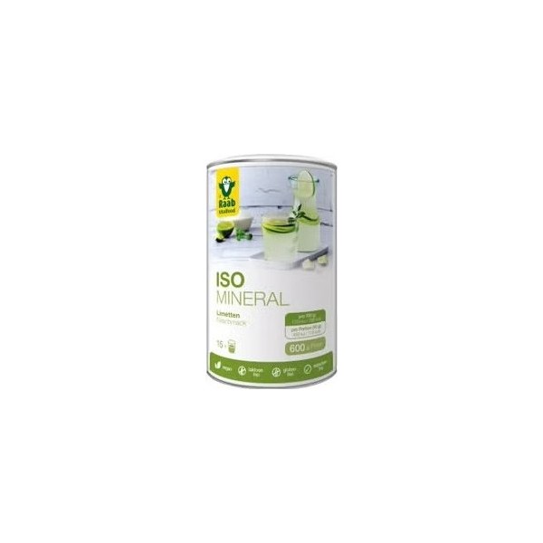 Raab Vitalfood Iso-Mineral Sabor Lima 600G