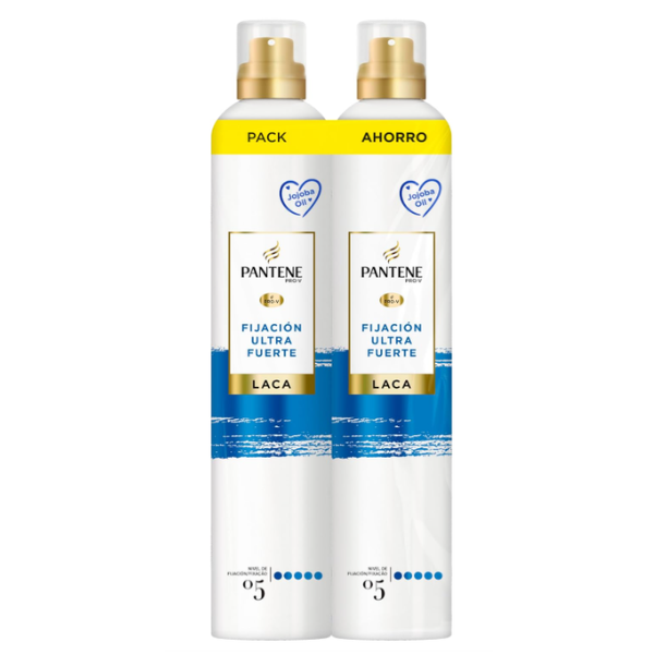 Pantene Laca Fijación Ultra Fuerte 2X370ml